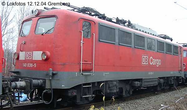Kein weiteres Foto der Lok 036 vorhanden
