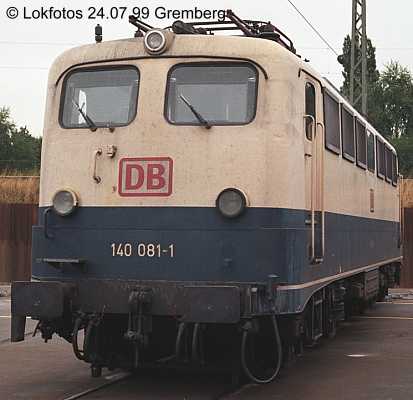 Kein weiteres Foto der Lok 081 vorhanden