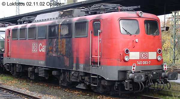 Kein weiteres Foto der Lok 083 vorhanden