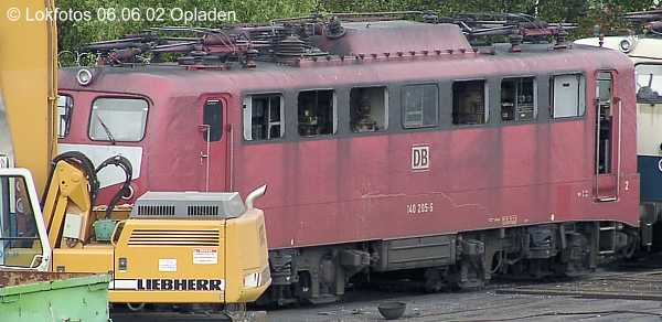 Kein weiteres Foto der Lok 205 vorhanden