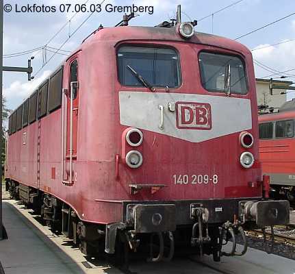 Kein weiteres Foto der Lok 209 vorhanden