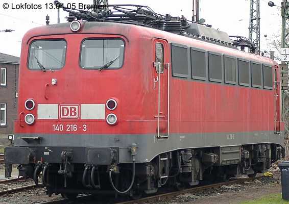 Kein weiteres Foto der Lok 216 vorhanden