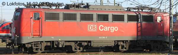 Kein weiteres Foto der Lok 219 vorhanden