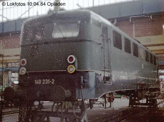Kein weiteres Foto der Lok 231 vorhanden