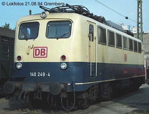 Kein weiteres Foto der Lok 249 vorhanden