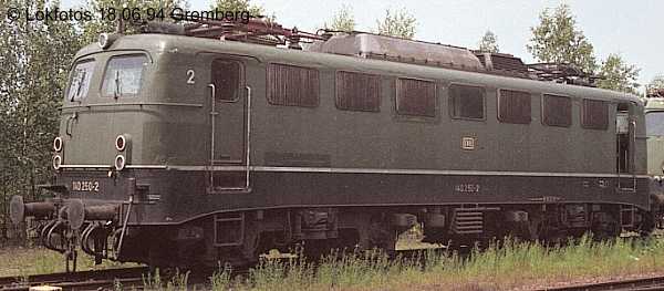 Kein weiteres Foto der Lok 250 vorhanden
