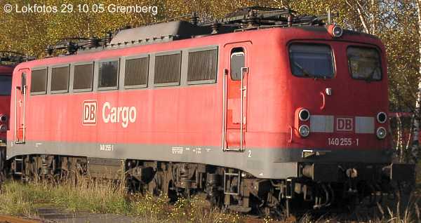 Kein weiteres Foto der Lok 255 vorhanden