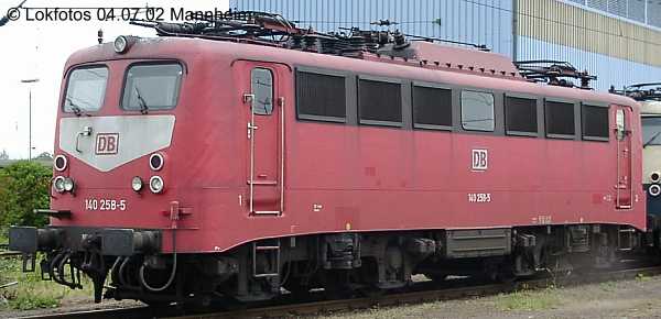 Kein weiteres Foto der Lok 258 vorhanden