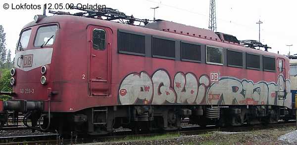 Kein weiteres Foto der Lok 259 vorhanden
