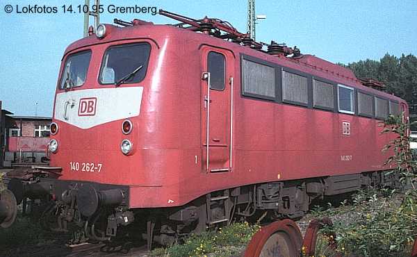 Kein weiteres Foto der Lok 262 vorhanden