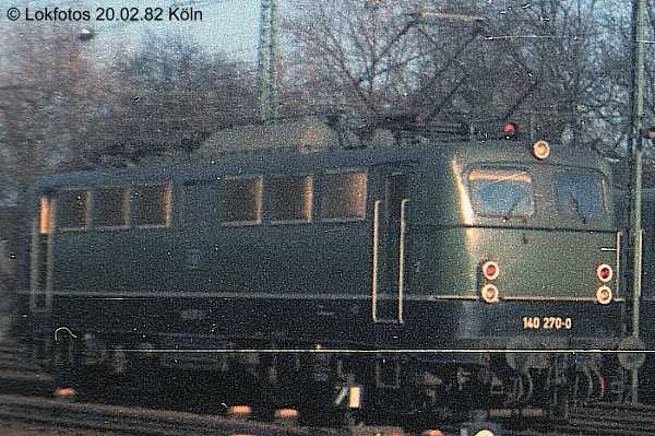 Kein weiteres Foto der Lok 270 vorhanden