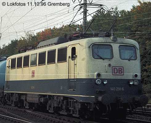 Kein weiteres Foto der Lok 291 vorhanden