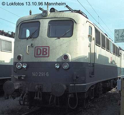 Kein weiteres Foto der Lok 291 vorhanden