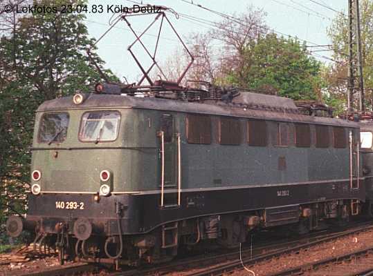 Kein weiteres Foto der Lok 293 vorhanden