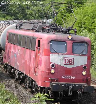 Kein weiteres Foto der Lok 303 vorhanden