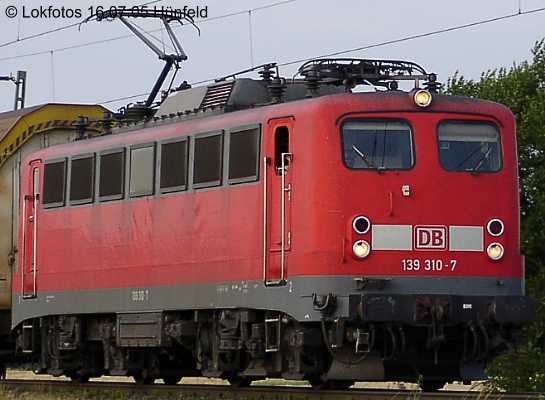 Kein weiteres Foto der Lok 310 vorhanden