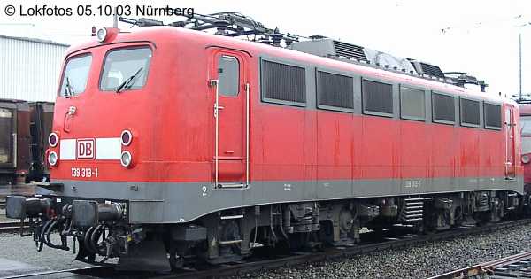 Kein weiteres Foto der Lok 313 vorhanden