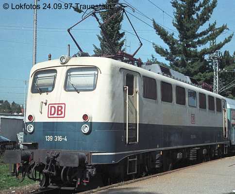 Kein weiteres Foto der Lok 316 vorhanden