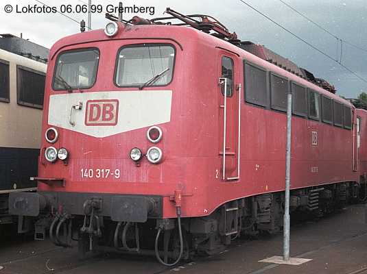 Kein weiteres Foto der Lok 317 vorhanden