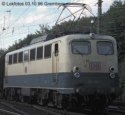 Kein weiteres Foto der Lok 321 vorhanden