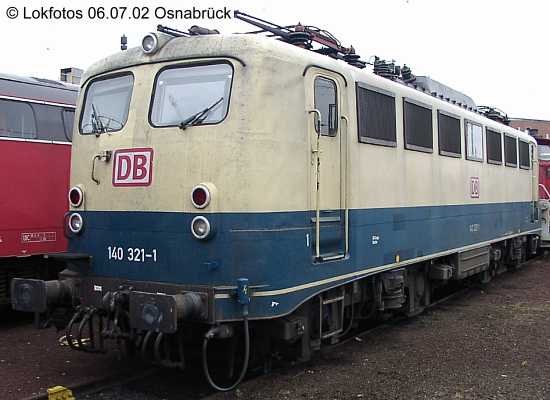 Kein weiteres Foto der Lok 321 vorhanden