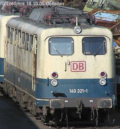 Kein weiteres Foto der Lok 321 vorhanden