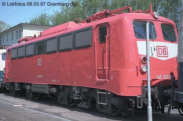 Kein weiteres Foto der Lok 322 vorhanden