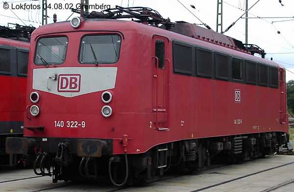 Kein weiteres Foto der Lok 322 vorhanden