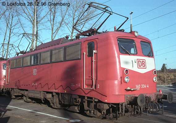 Kein weiteres Foto der Lok 334 vorhanden