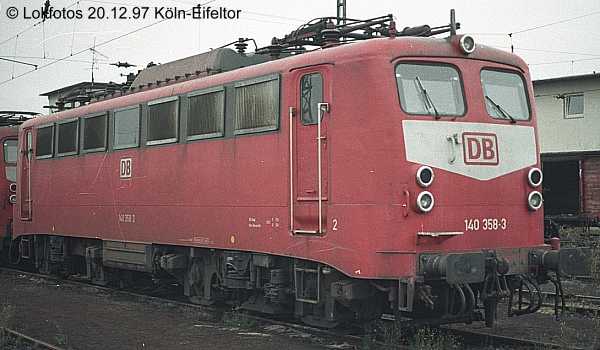 Kein weiteres Foto der Lok 358 vorhanden