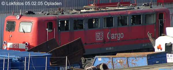 Kein weiteres Foto der Lok 358 vorhanden