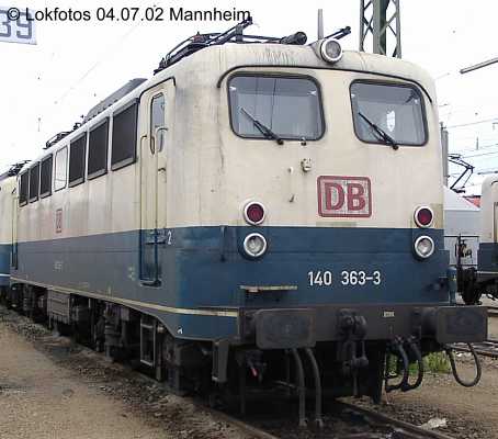 Kein weiteres Foto der Lok 363 vorhanden
