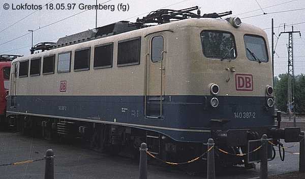 Kein weiteres Foto der Lok 387 vorhanden