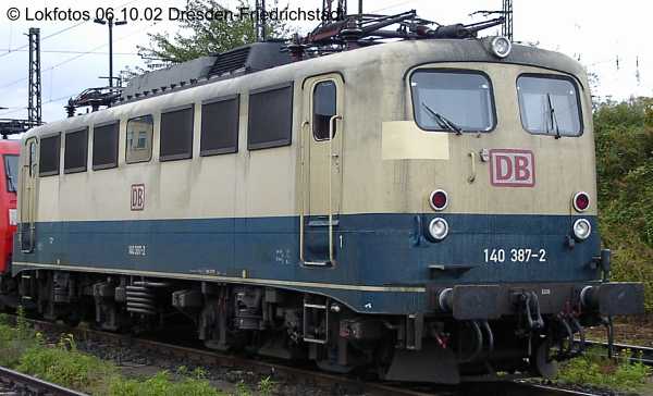 Kein weiteres Foto der Lok 387 vorhanden