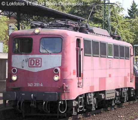 Kein weiteres Foto der Lok 391 vorhanden