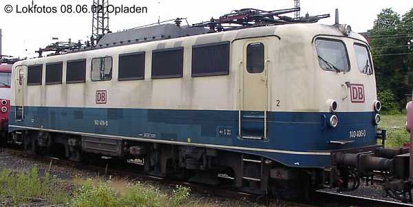 Kein weiteres Foto der Lok 406 vorhanden
