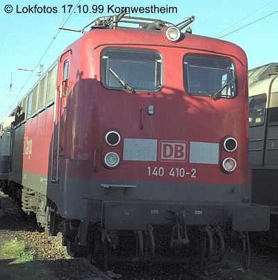 Kein weiteres Foto der Lok 410 vorhanden