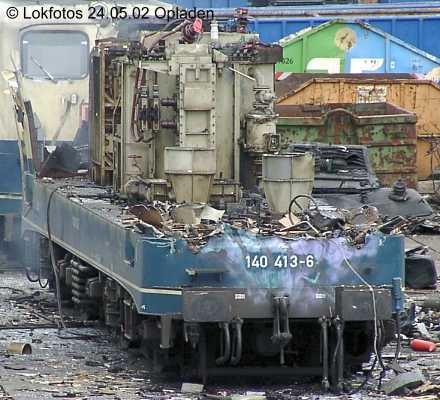 Kein weiteres Foto der Lok 413 vorhanden