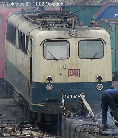 Kein weiteres Foto der Lok 416 vorhanden