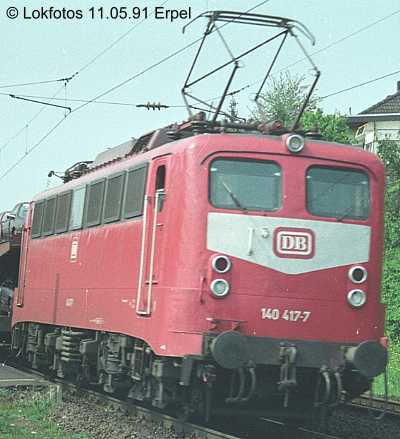 Kein weiteres Foto der Lok 417 vorhanden