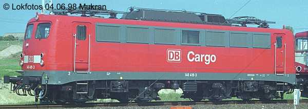 Kein weiteres Foto der Lok 419 vorhanden