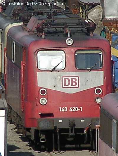 Kein weiteres Foto der Lok 420 vorhanden