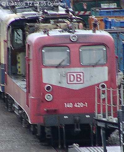 Kein weiteres Foto der Lok 420 vorhanden