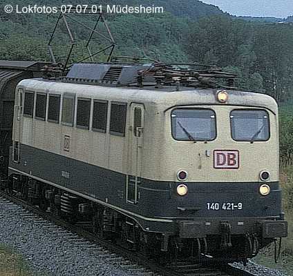 Kein weiteres Foto der Lok 421 vorhanden