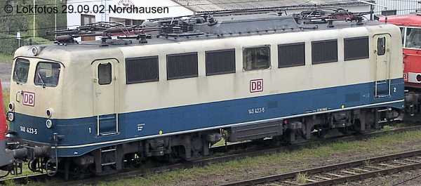 Kein weiteres Foto der Lok 423 vorhanden