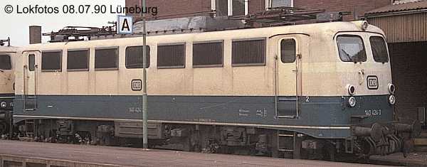 Kein weiteres Foto der Lok 424 vorhanden