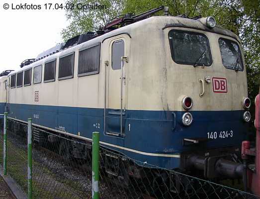 Kein weiteres Foto der Lok 424 vorhanden