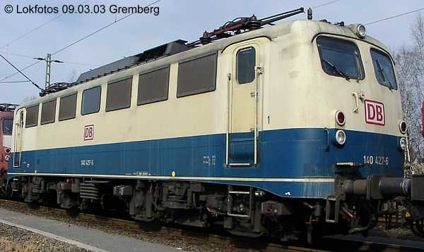 Kein weiteres Foto der Lok 427 vorhanden