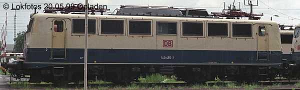 Kein weiteres Foto der Lok 455 vorhanden