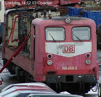 Kein weiteres Foto der Lok 458 vorhanden